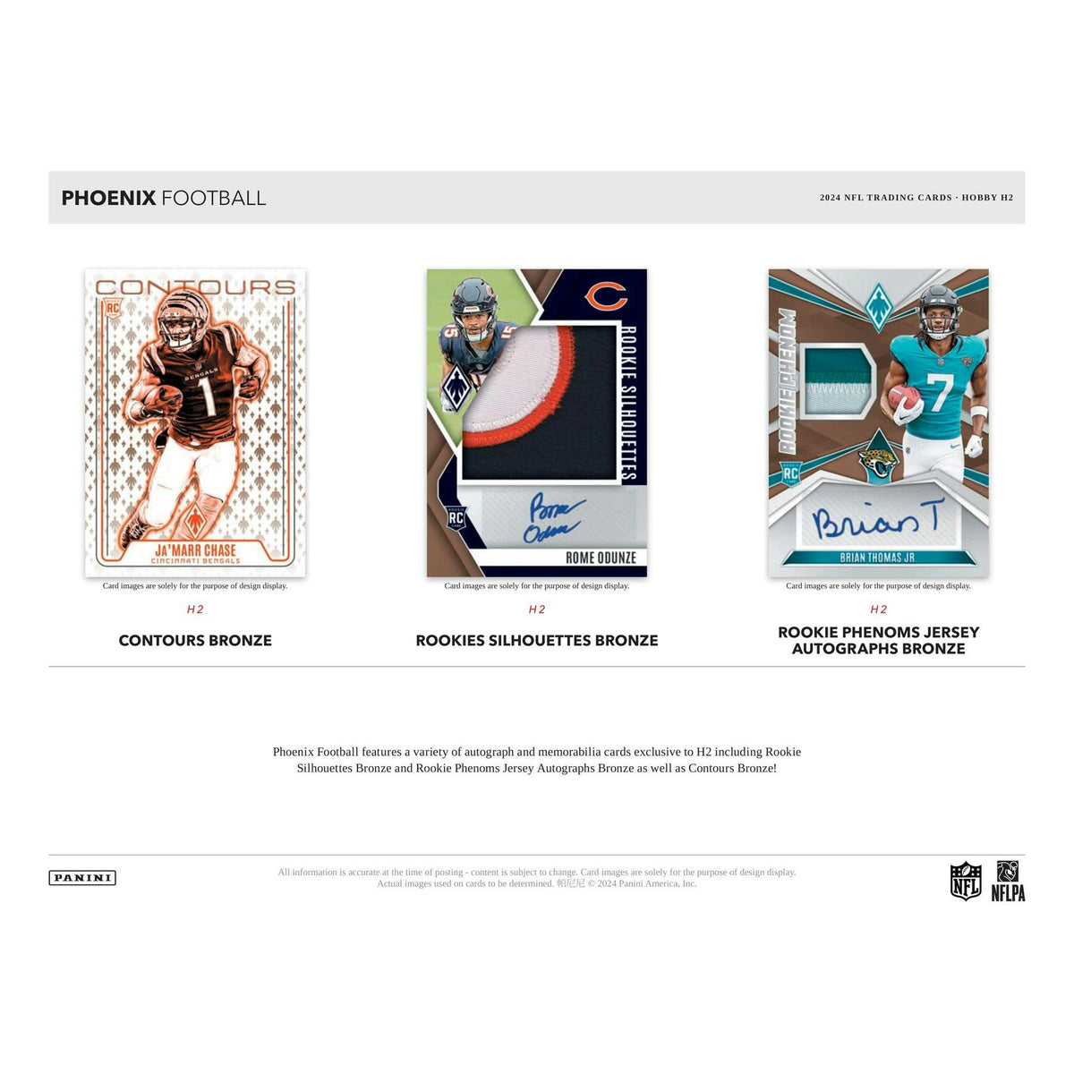 2024 Panini Phoenix Football H2 Box