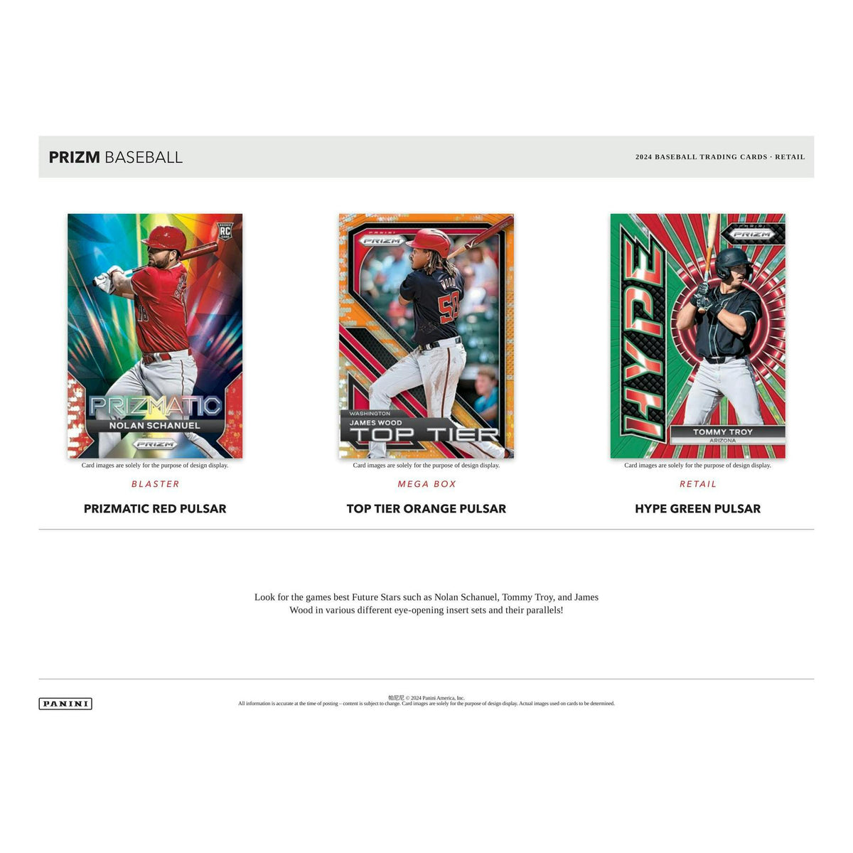 2024 Panini Prizm Baseball Mega Box (Pink Ice)