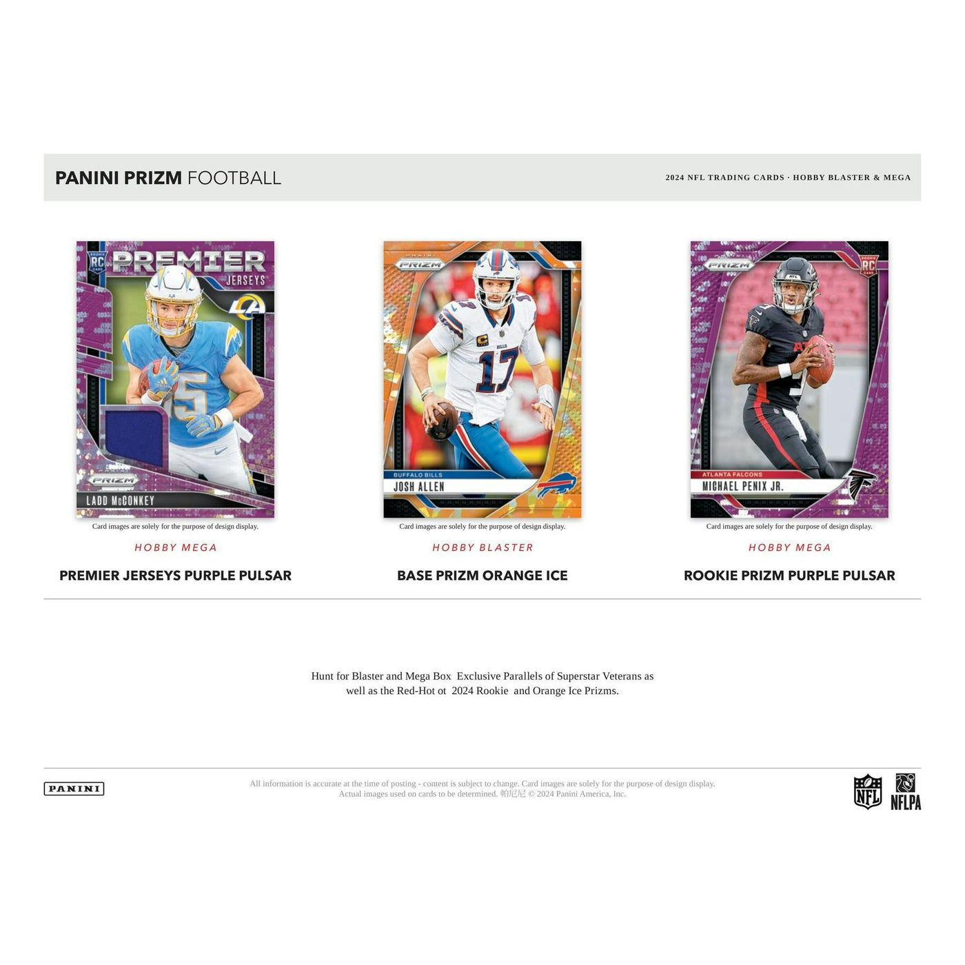 2024 Panini Prizm Football Blaster Hobby 20-Box Case (Orange Ice Prizms!)