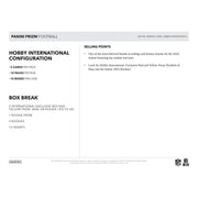 2024 Panini Prizm Football International Hobby 12-Box Case