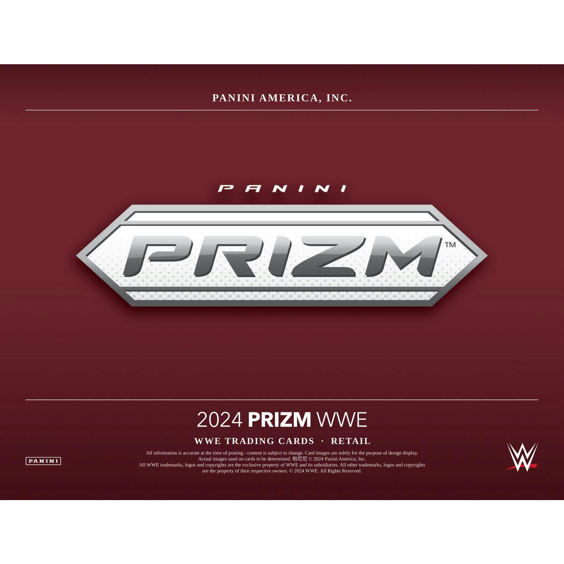 2024 Panini Prizm WWE Wrestling Blaster Box