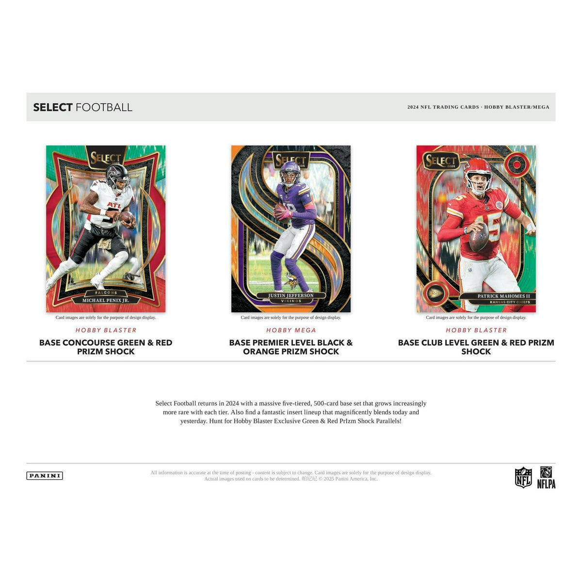 2024 Panini Select Football Blaster Hobby Box