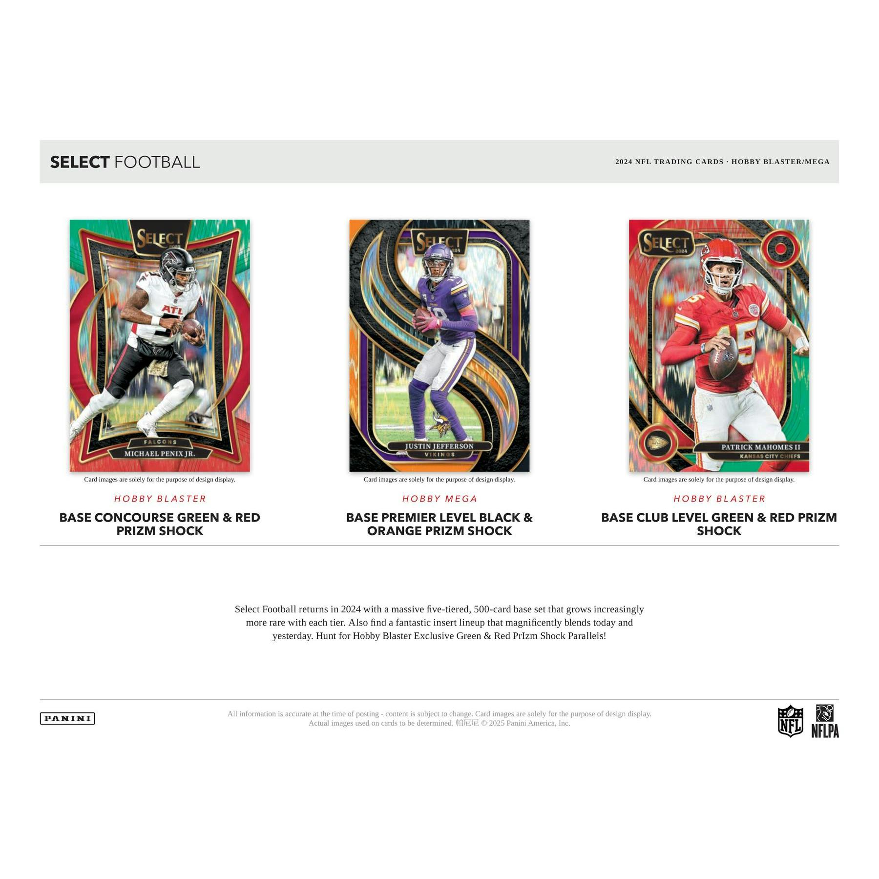 2024 Panini Select Football Blaster Hobby Box