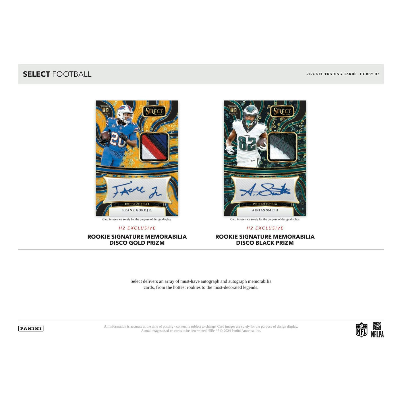 2024 Panini Select Football H2 Pack