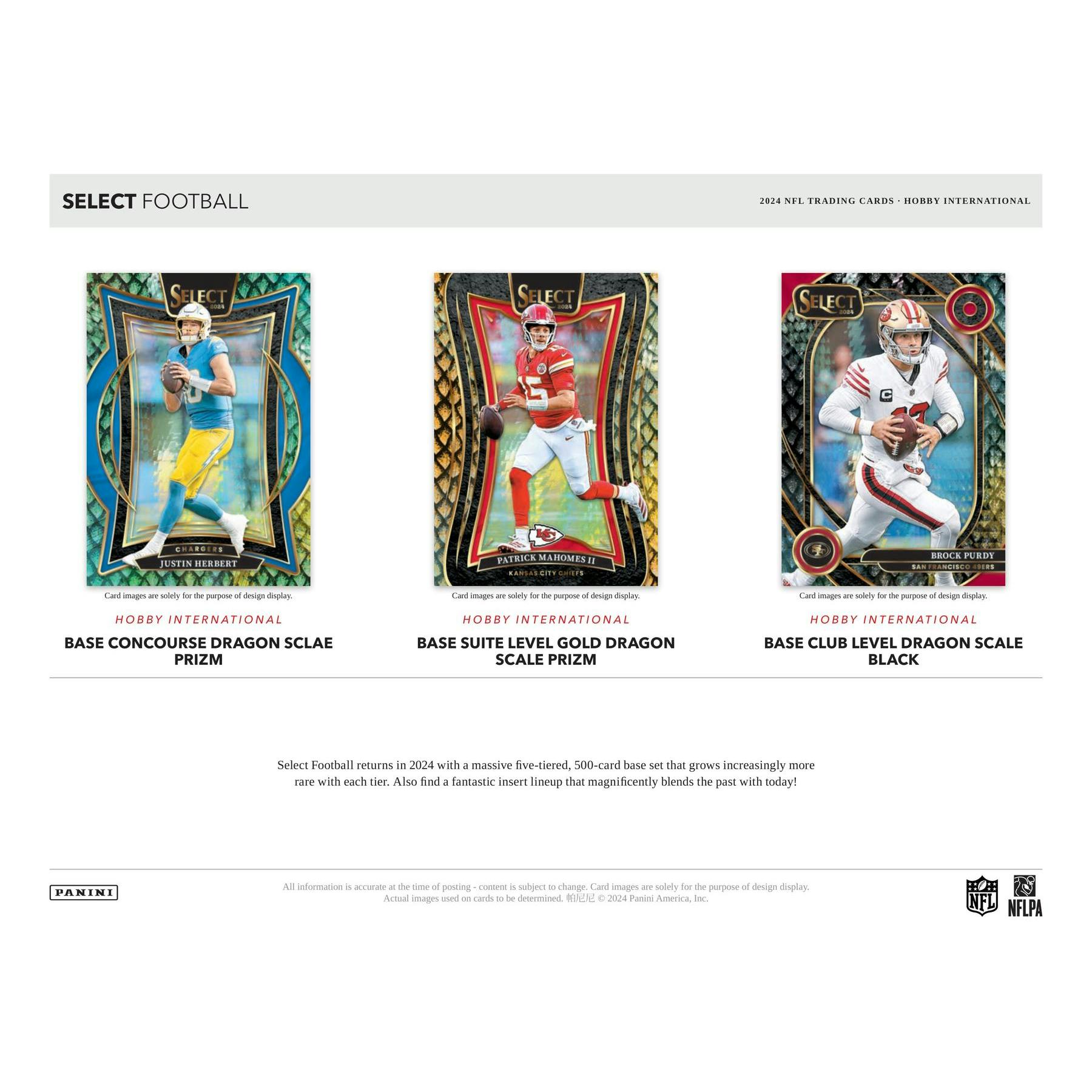 2024 Panini Select Football International Hobby Box