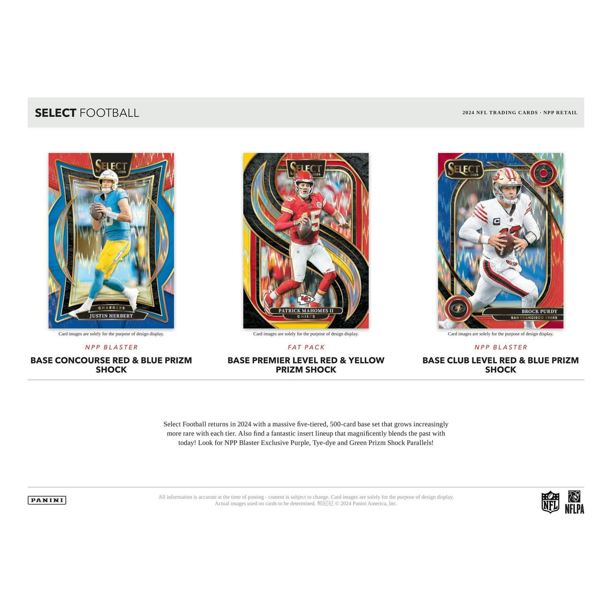2024 Panini Select Football Blaster 20-Box Case (Red & Blue Prizms!)