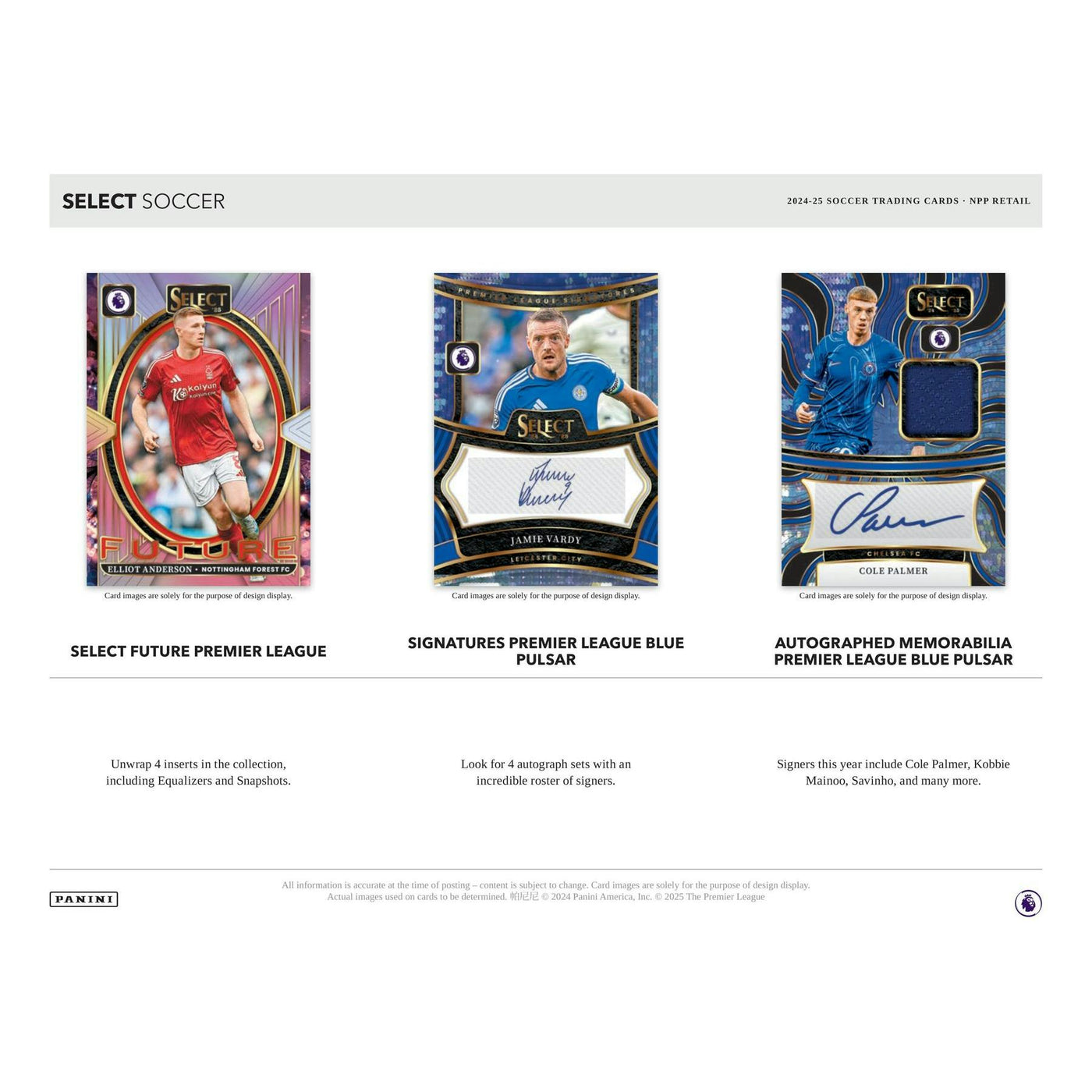 2024/25 Panini Select Premier League EPL Soccer Mega Box