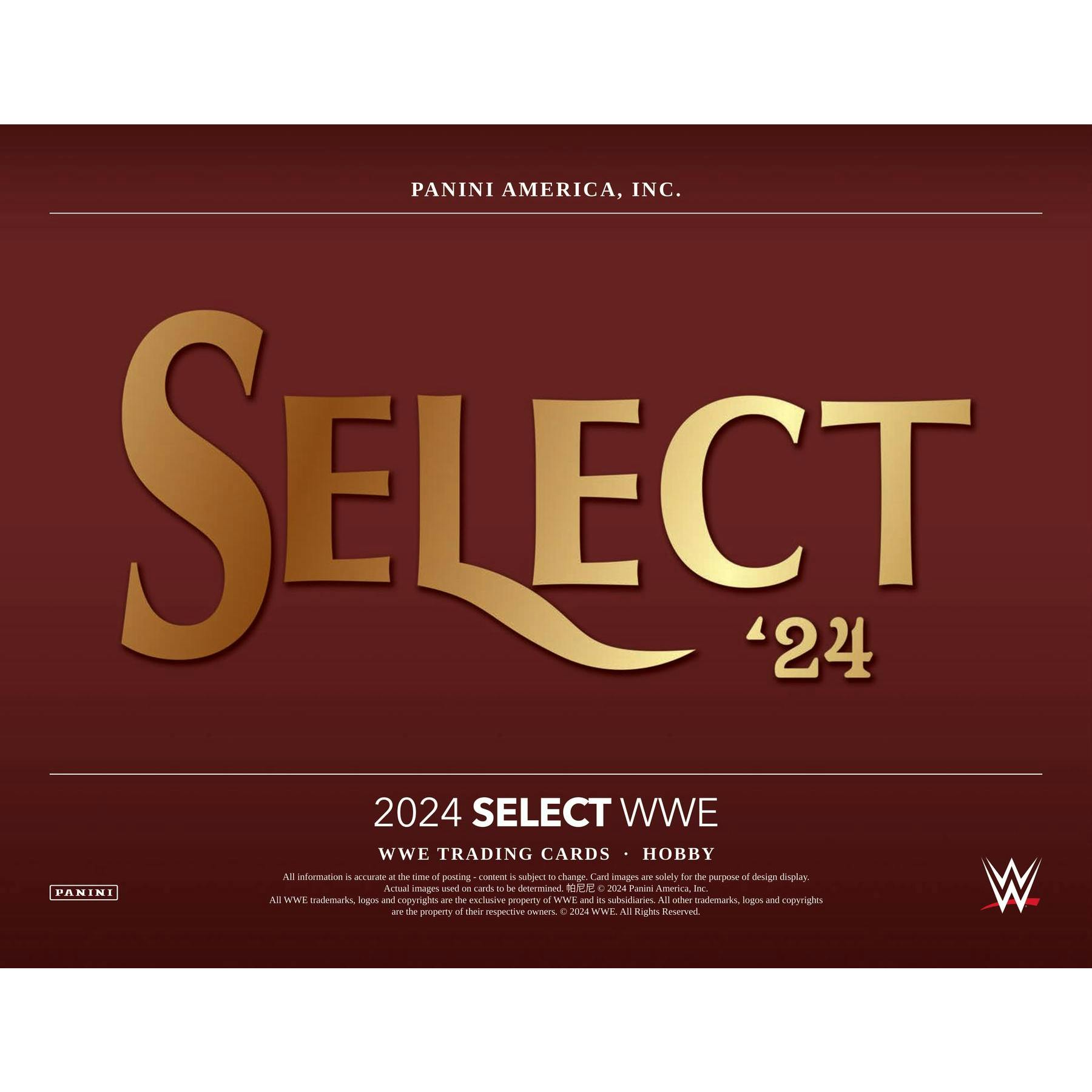 2024 Panini Select WWE Wrestling Hobby Box
