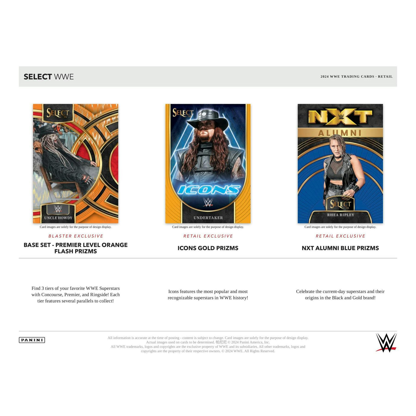 2024 Panini Select WWE Wrestling Blaster Box