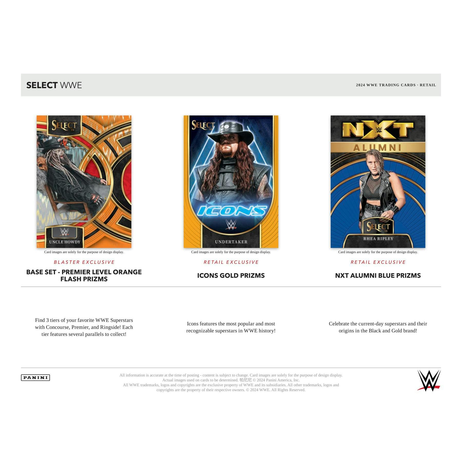 2024 Panini Select WWE Wrestling Blaster Box