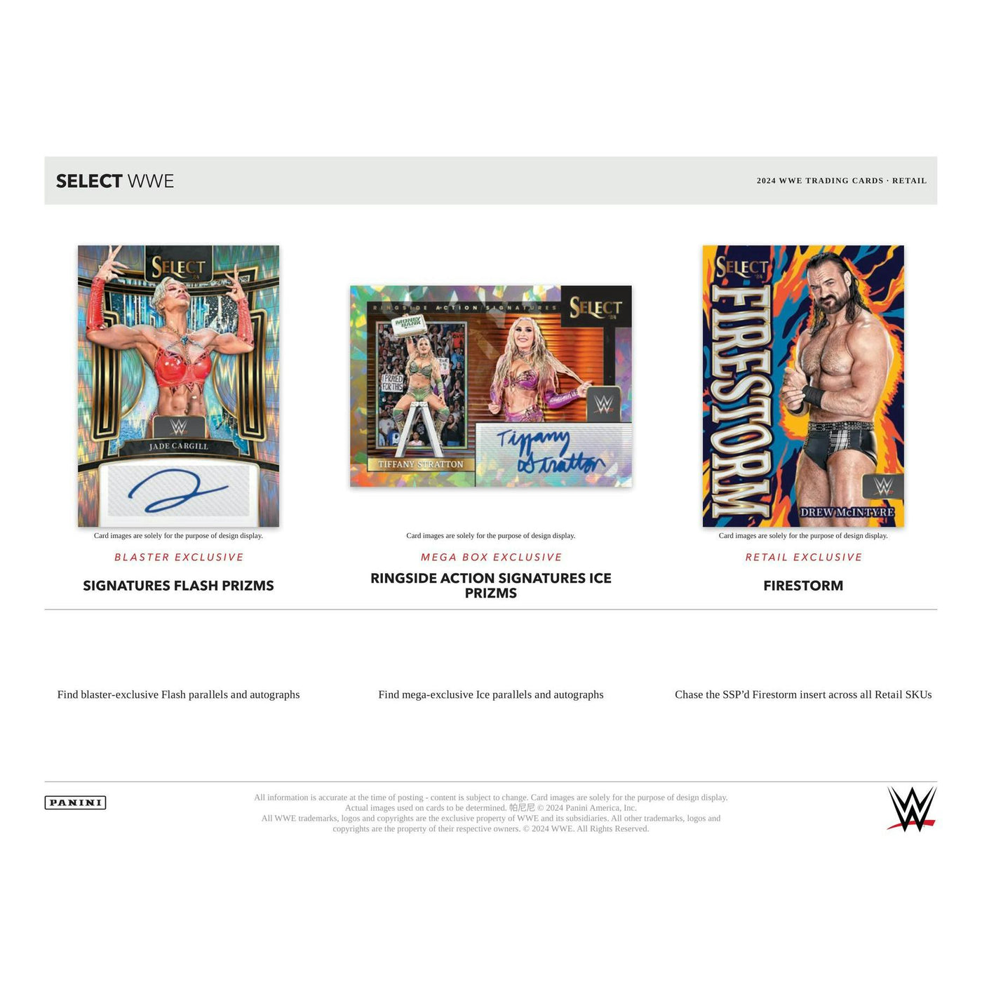 2024 Panini Select WWE Wrestling Blaster Box