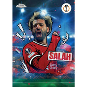 2023/24 Topps Chrome UEFA Club Competitions Soccer Hobby Jumbo Pack