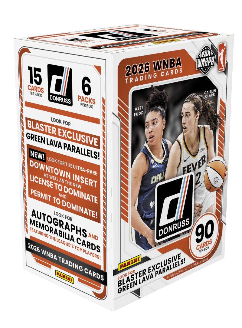 2026 Panini Donruss WNBA Basketball Blaster Hobby 20-Box Case (Presell)