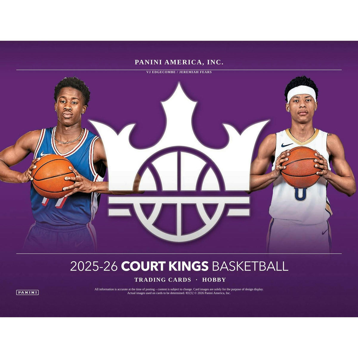 2025/26 Panini Court Kings Basketball Hobby 16-Box Case