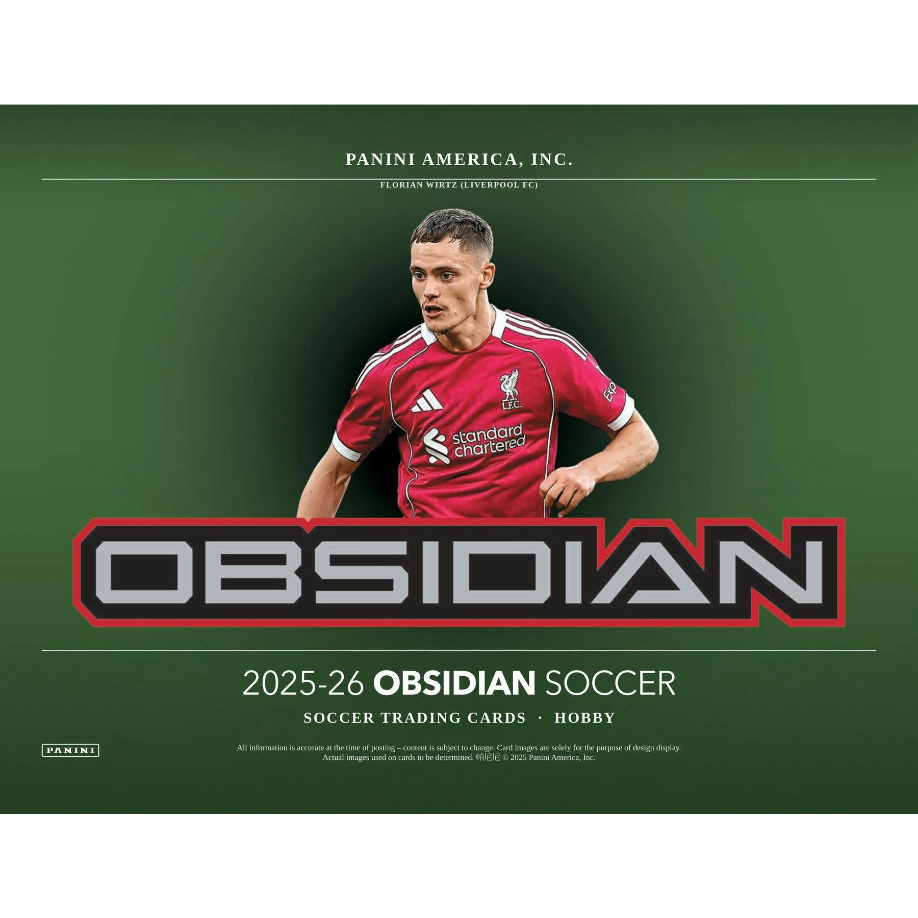 2025/26 Panini Obsidian Soccer Hobby Box