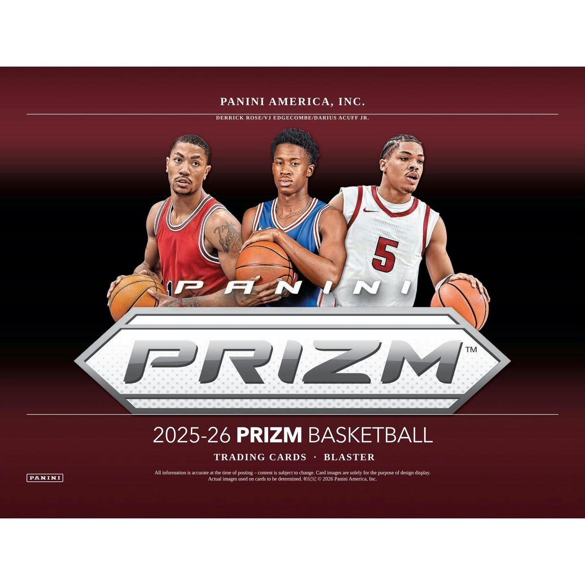 2025/26 Panini Prizm Basketball Blaster 20-Box Case