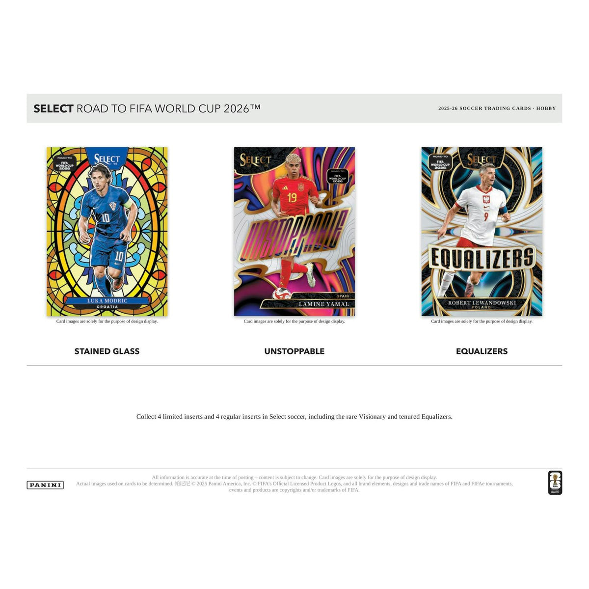 2025/26 Panini Select Road to FIFA World Cup Soccer Hobby Box