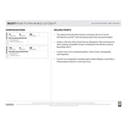 2025/26 Panini Select Road to FIFA World Cup Soccer Mega 20-Box Case