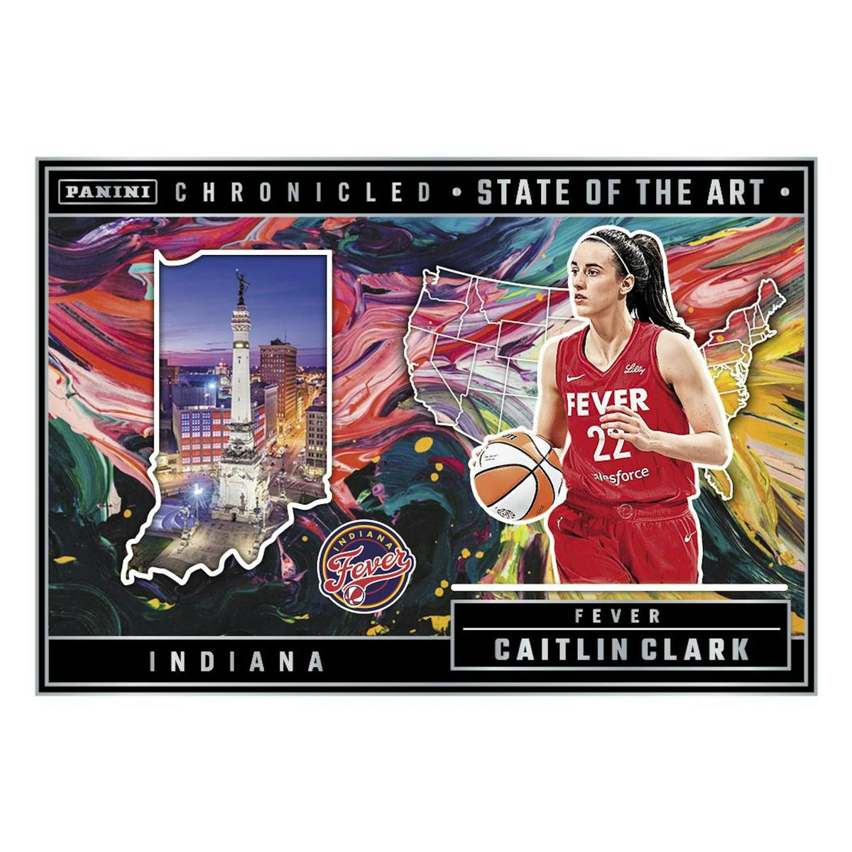 2025 Panini Caitlin Clark Chronicled Keepsake (Red Parallels!)