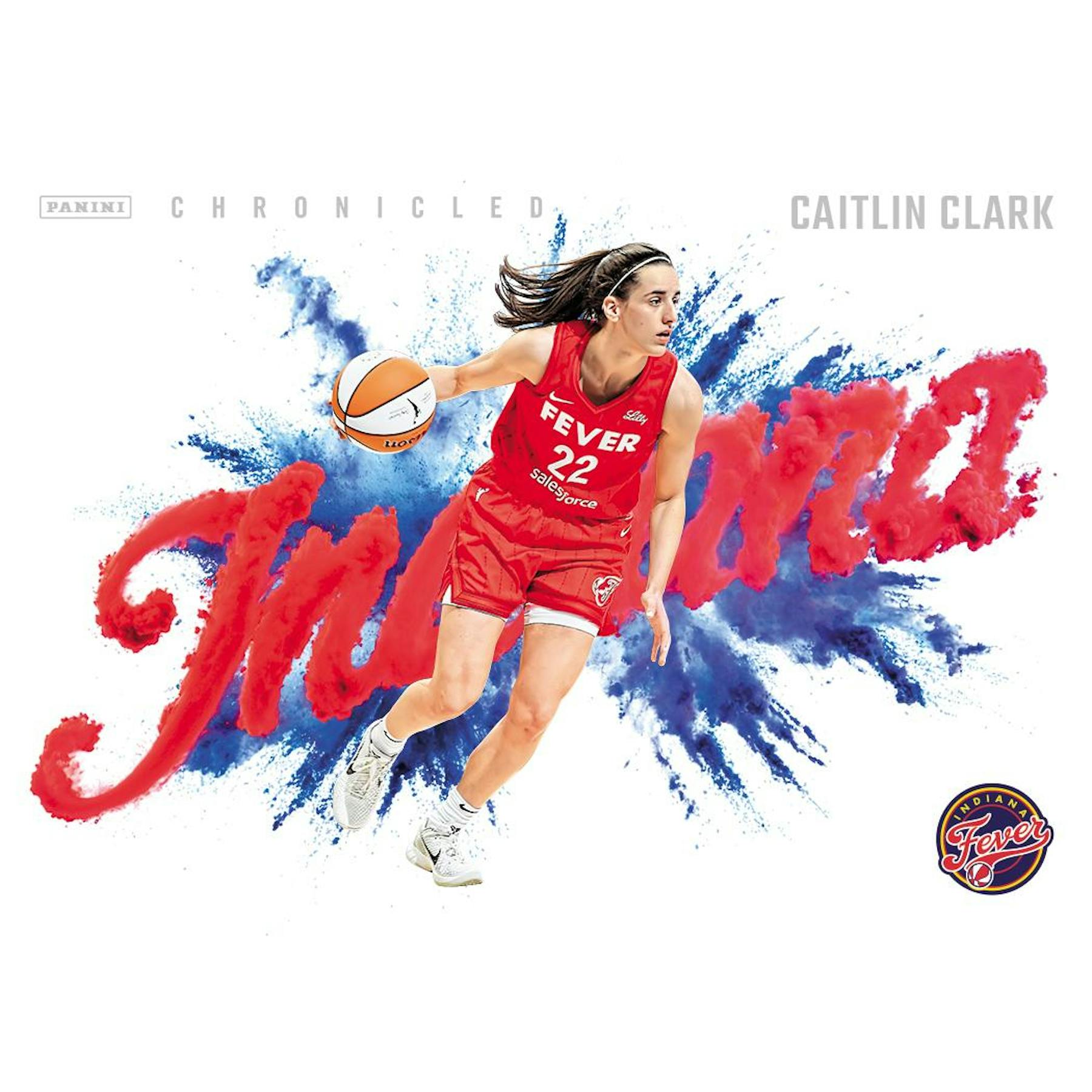 2025 Panini Caitlin Clark Chronicled Keepsake (Red Parallels!)