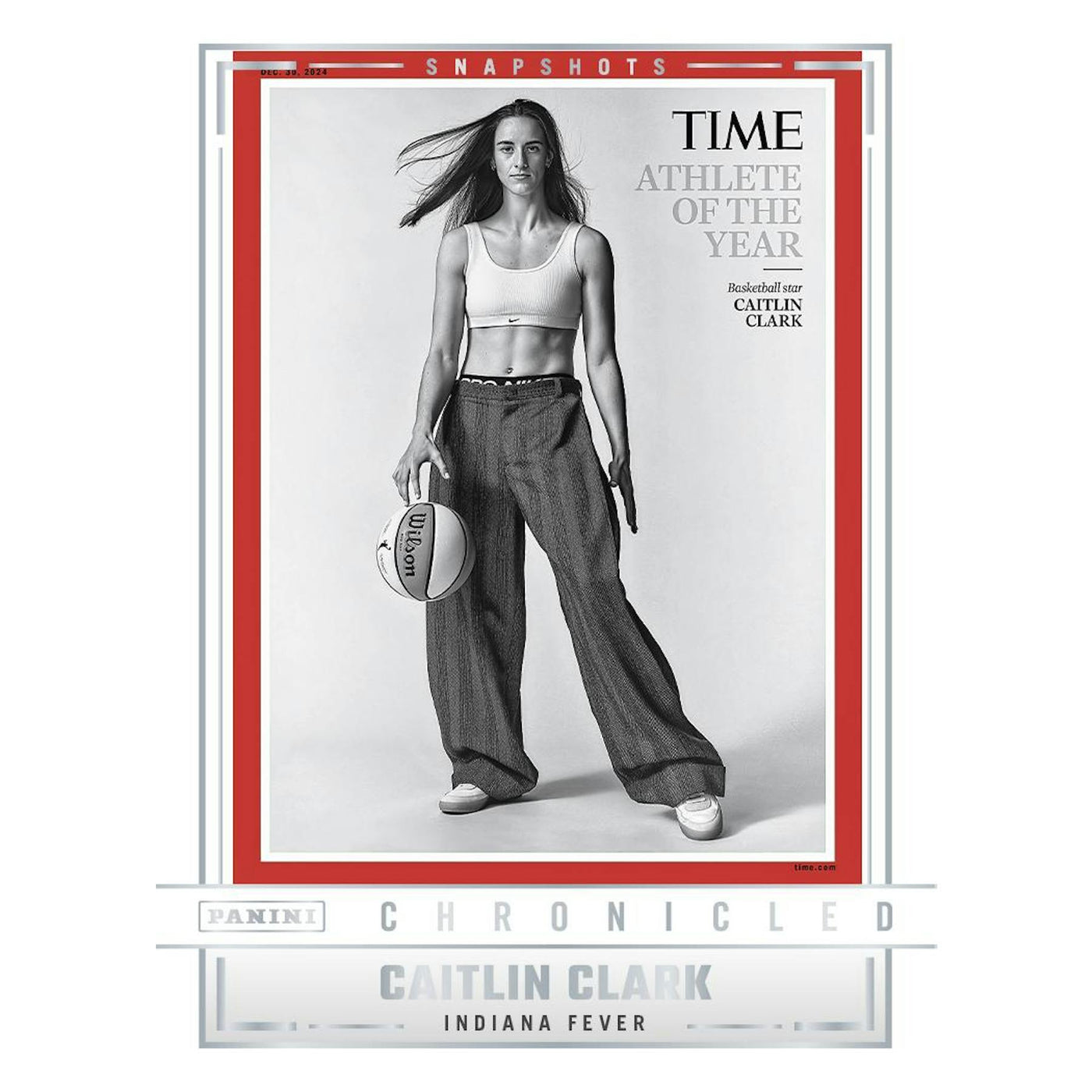 2025 Panini Caitlin Clark Chronicled Keepsake (Red Parallels!)