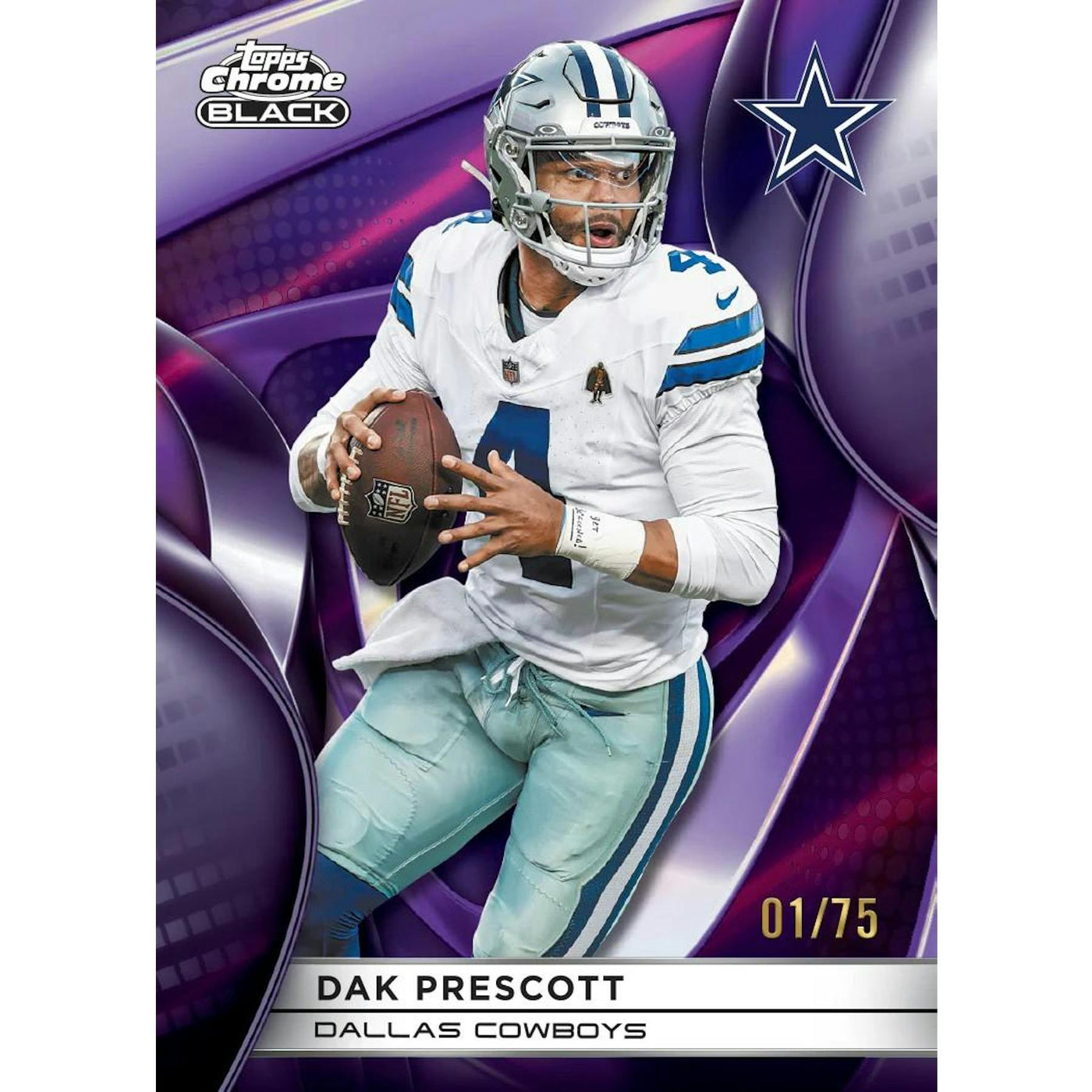 2025 Topps Chrome Black Football Hobby Box