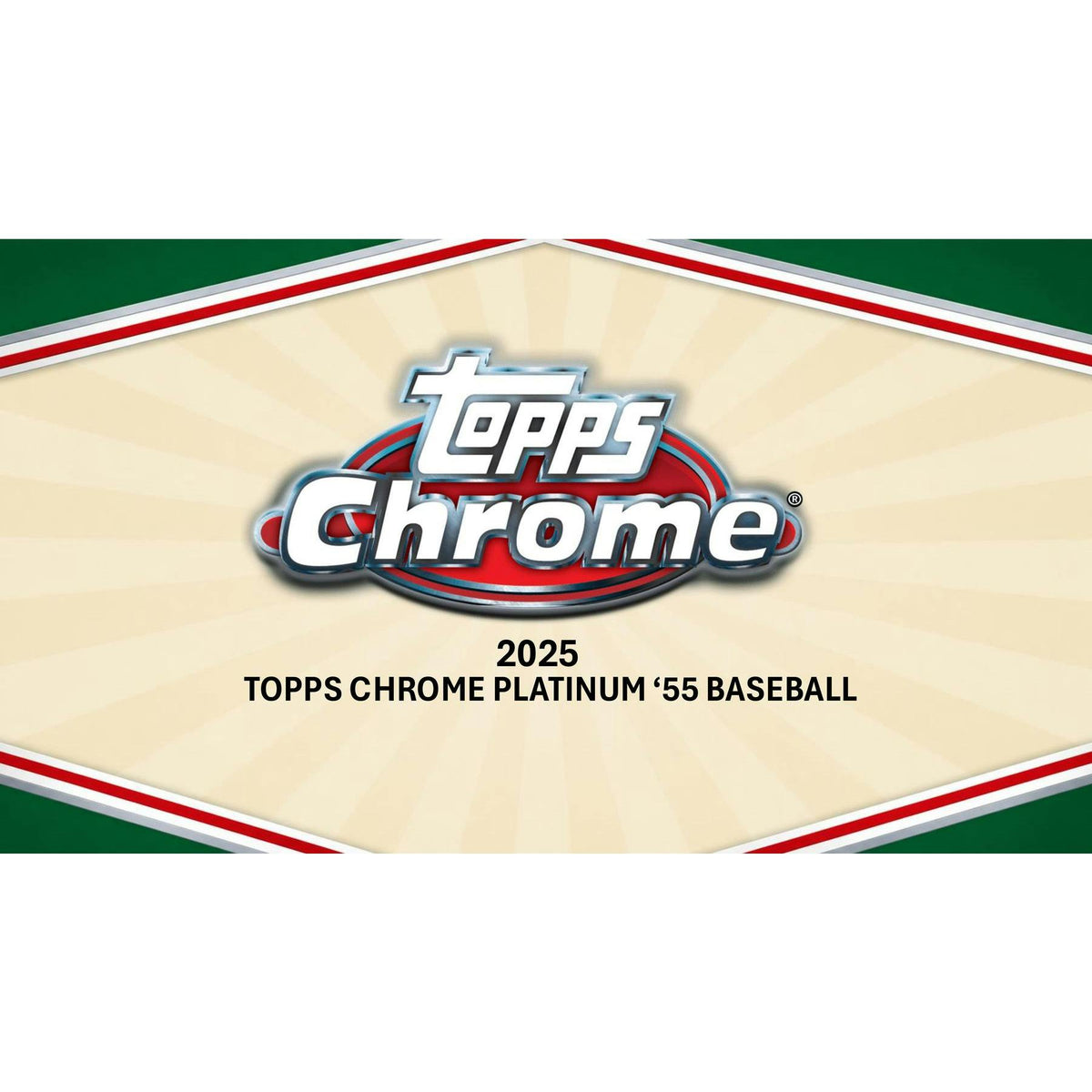 2025 Topps Chrome Platinum '55 Baseball Hobby Pack