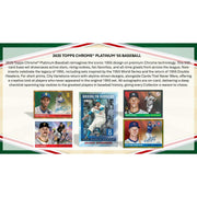 2025 Topps Chrome Platinum '55 Baseball Hobby Pack