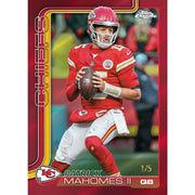 2025 Topps Chrome Football First Day Issue Hobby Box