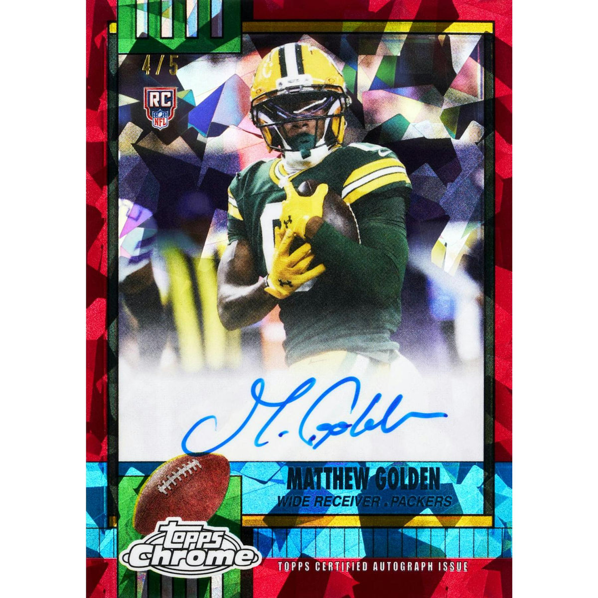 2025 Topps Chrome Football Sapphire Edition Box
