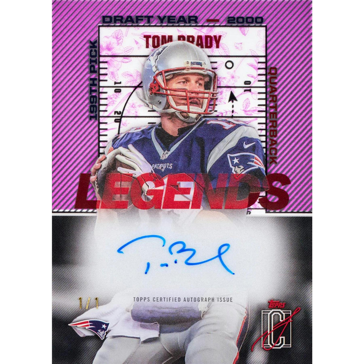 2025 Topps Signature Class Football Hobby 12-Box Case