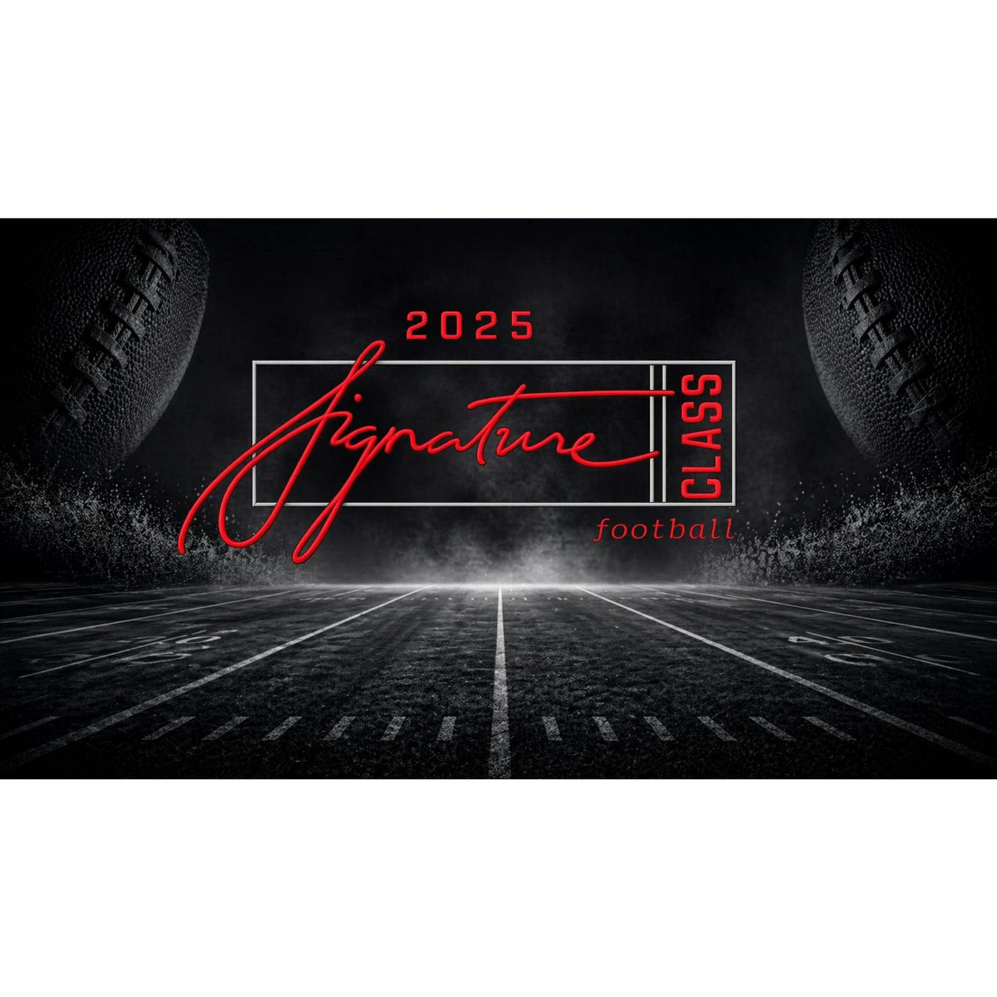 2025 Topps Signature Class Football Mega 20-Box Case