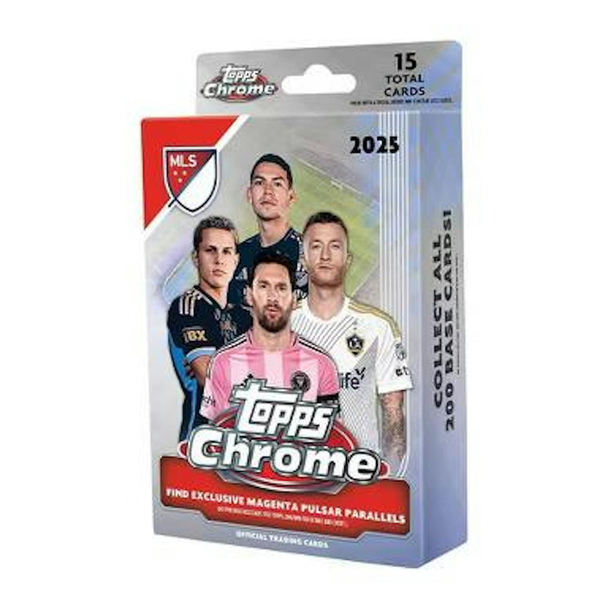 2025 Topps MLS Major League Soccer Chrome Hanger 64-Box Case