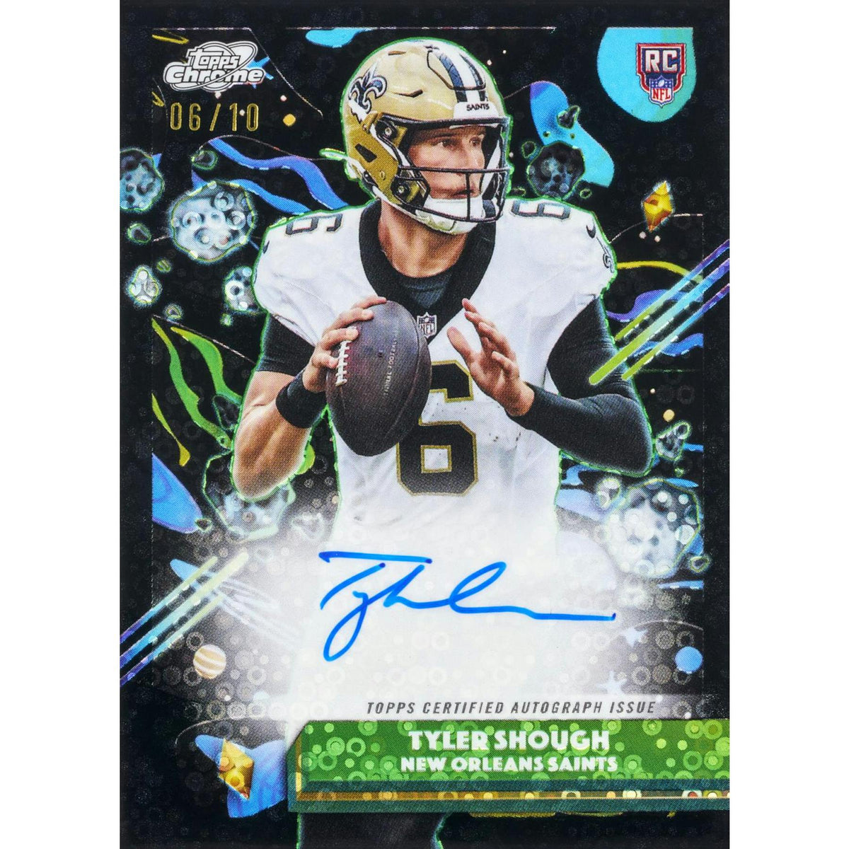 2025 Topps Cosmic Chrome Football Hobby 8-Box Case