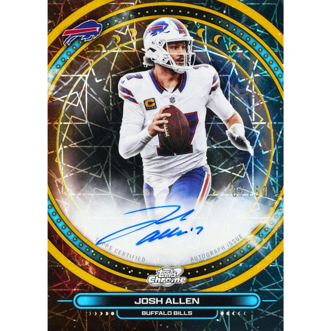 2025 Topps Cosmic Chrome Football Hobby 8-Box Case
