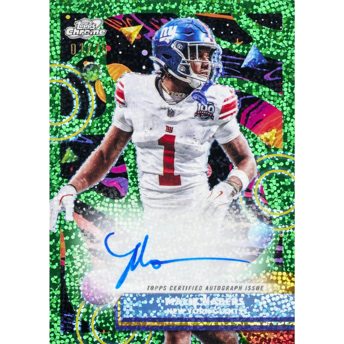 2025 Topps Cosmic Chrome Football Hobby 8-Box Case