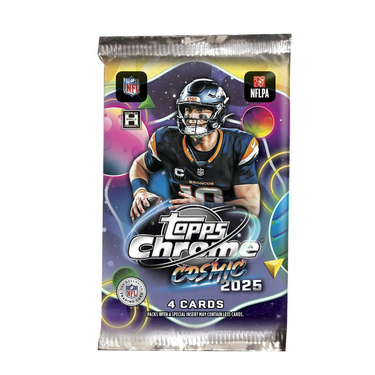 2025 Topps Cosmic Chrome Football Hobby 8-Box Case