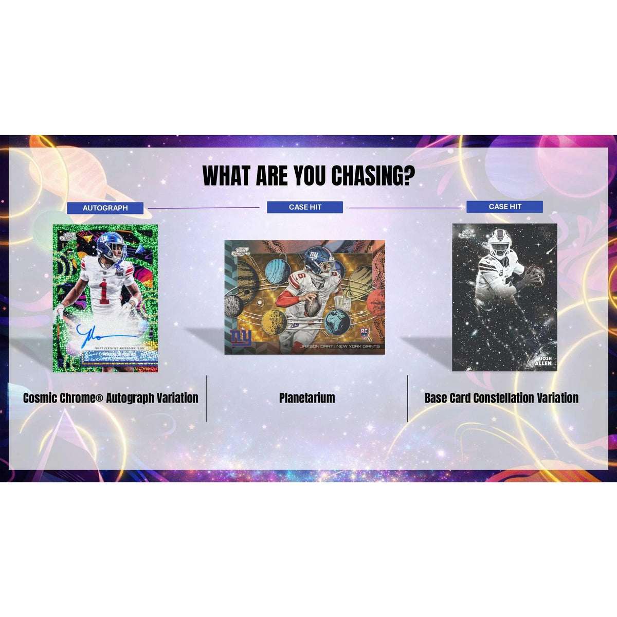 2025 Topps Cosmic Chrome Football Hobby Pack