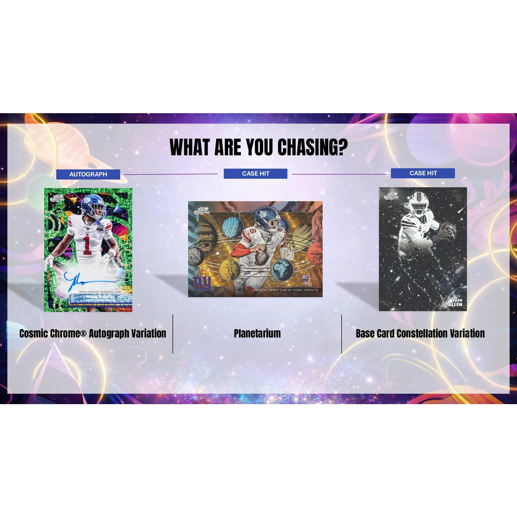 2025 Topps Cosmic Chrome Football Hobby Pack