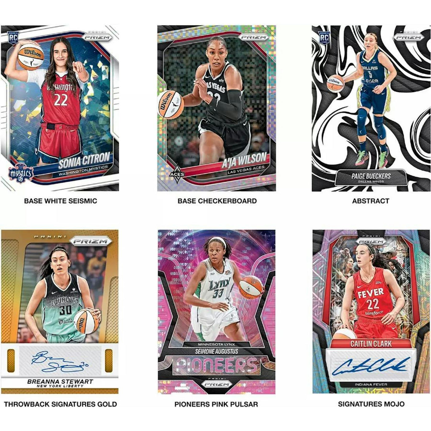 2025 Panini Prizm WNBA Basketball Mega Box