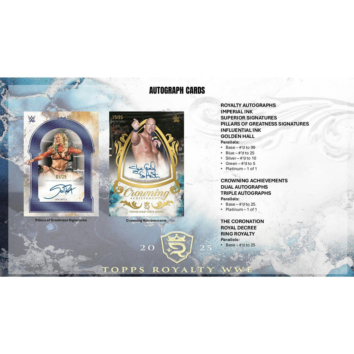 2025 Topps Royalty WWE Wrestling Hobby Box