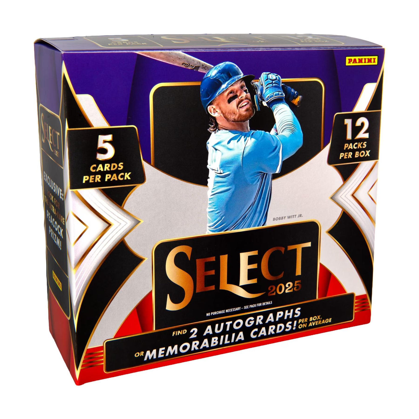 2025 Panini Select Baseball Hobby Preferred 20-Box Case