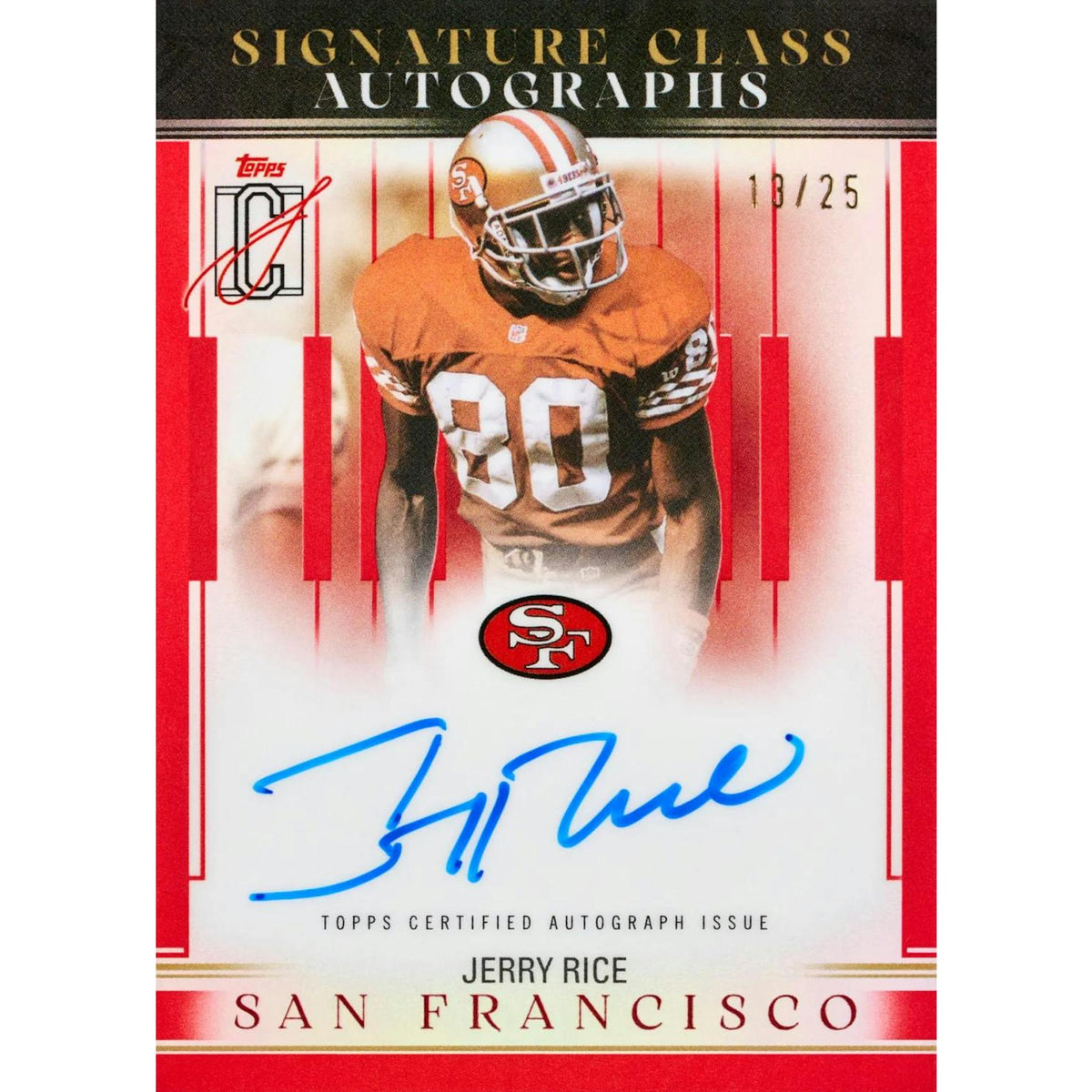 2025 Topps Signature Class Football Blaster Box