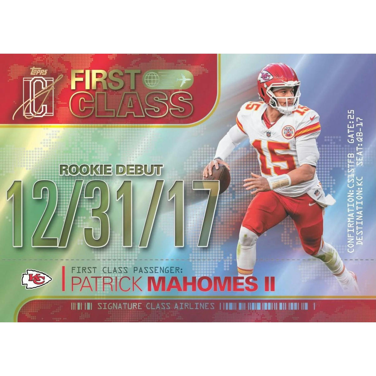 2025 Topps Signature Class Football Mega 20-Box Case