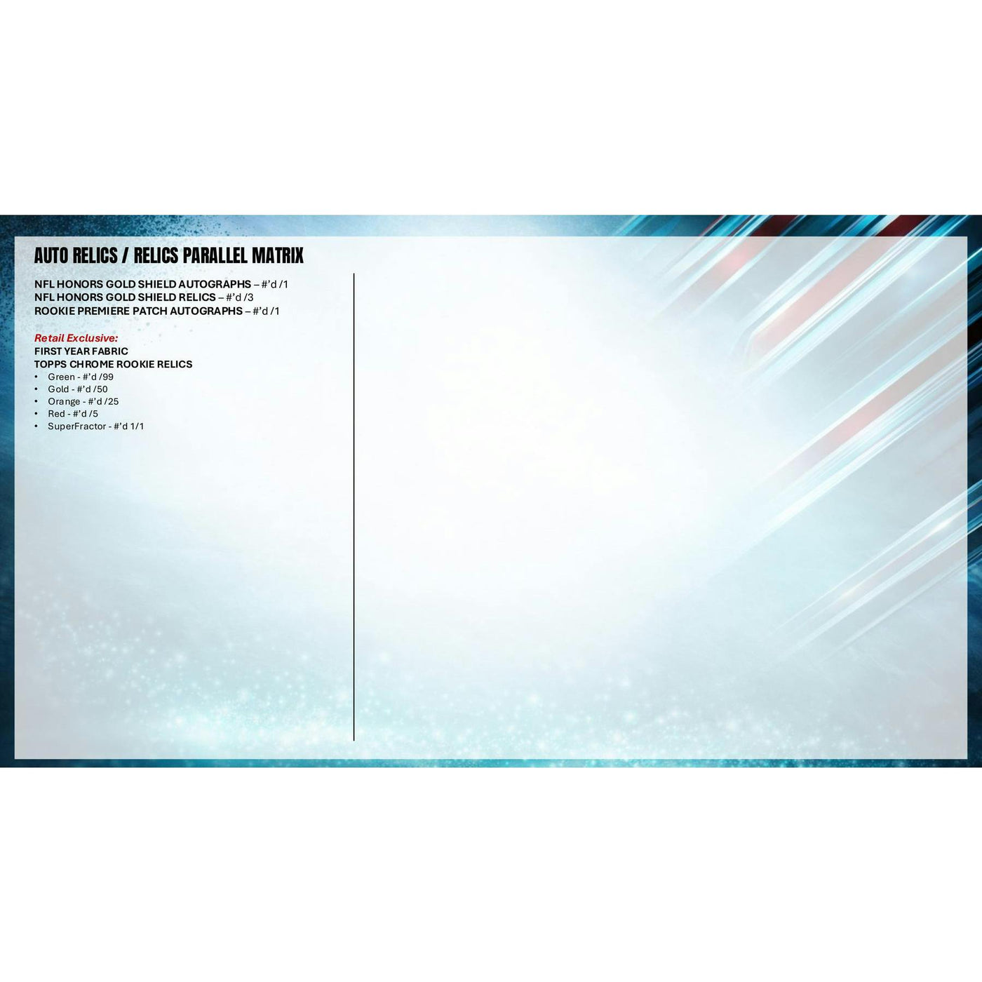 2025 Topps Chrome Football Hanger Box