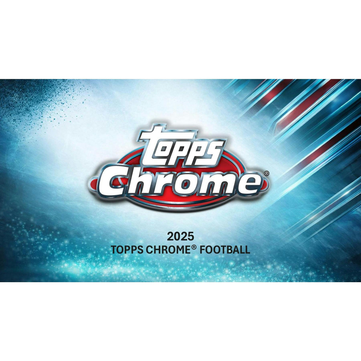 2025 Topps Chrome Football Blaster Box