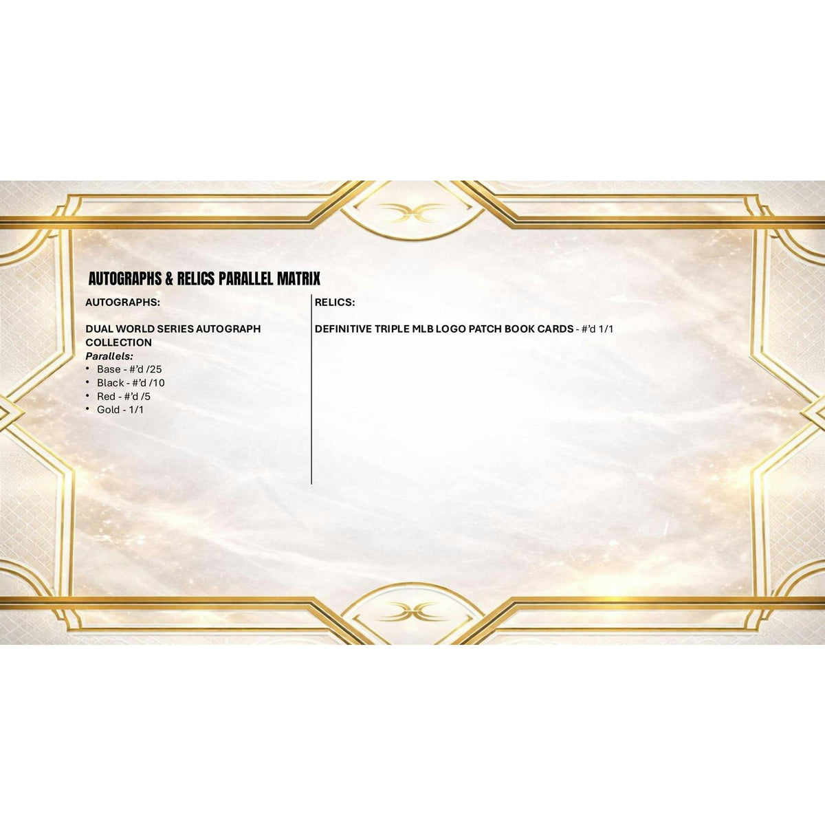2025 Topps Definitive Collection Baseball Hobby Box