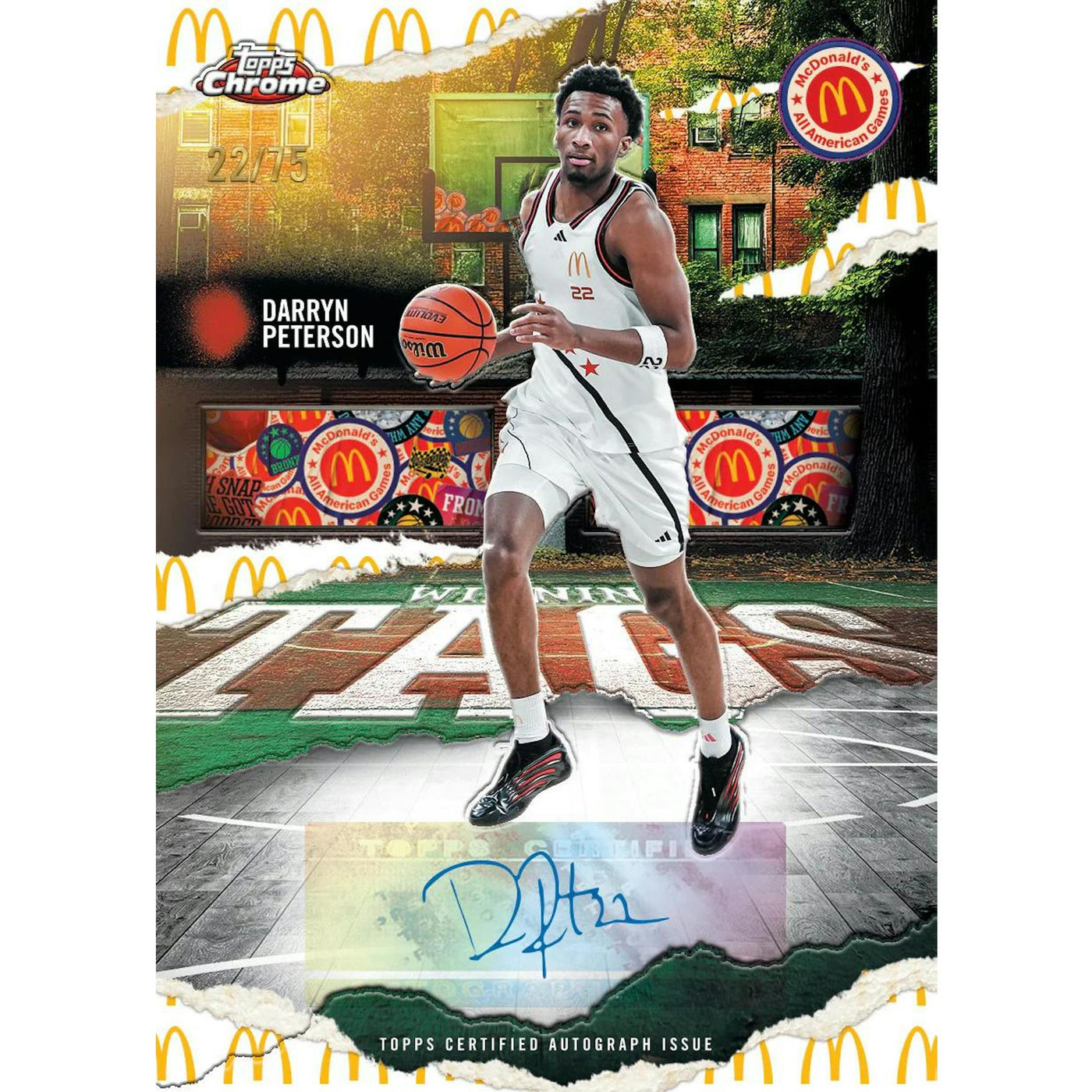 2025 Topps Chrome McDonald's All American Basketball Hobby Box