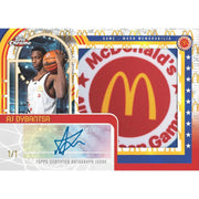 2025 Topps Chrome McDonald's All American Basketball Hobby Box