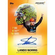 2025 Topps McLaren Formula 1 F1 Box